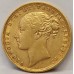 AUSTRALIA 1872 . ONE 1 SOVEREIGN . SYDNEY . GOLD